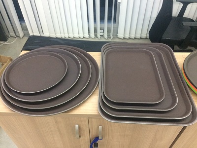 FIBERGLASS SERVICE TRAYS  ถาดเสิร์ฟสี่เหลี่ยม รูปที่ 3