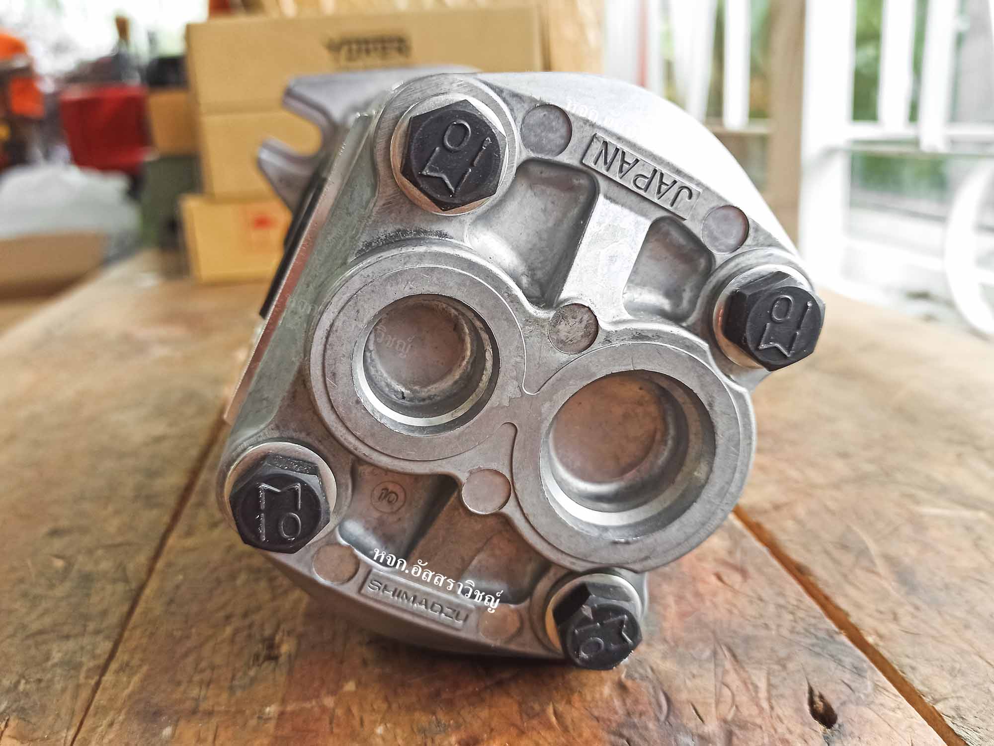 ปั้มไฮดรอลิค (Hydraulic gear Pump) Shimadzu รุ่น D1-18.11A2H9-R296 รูปที่ 3