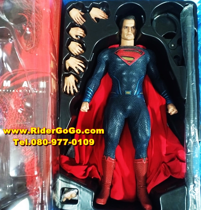 HOT TOYS Superman BVS โมเดลซุปเปอร์แมน ภาคปะทะกับแบทแมน สภาพสวยใหม่ของแท้ รูปที่ 3