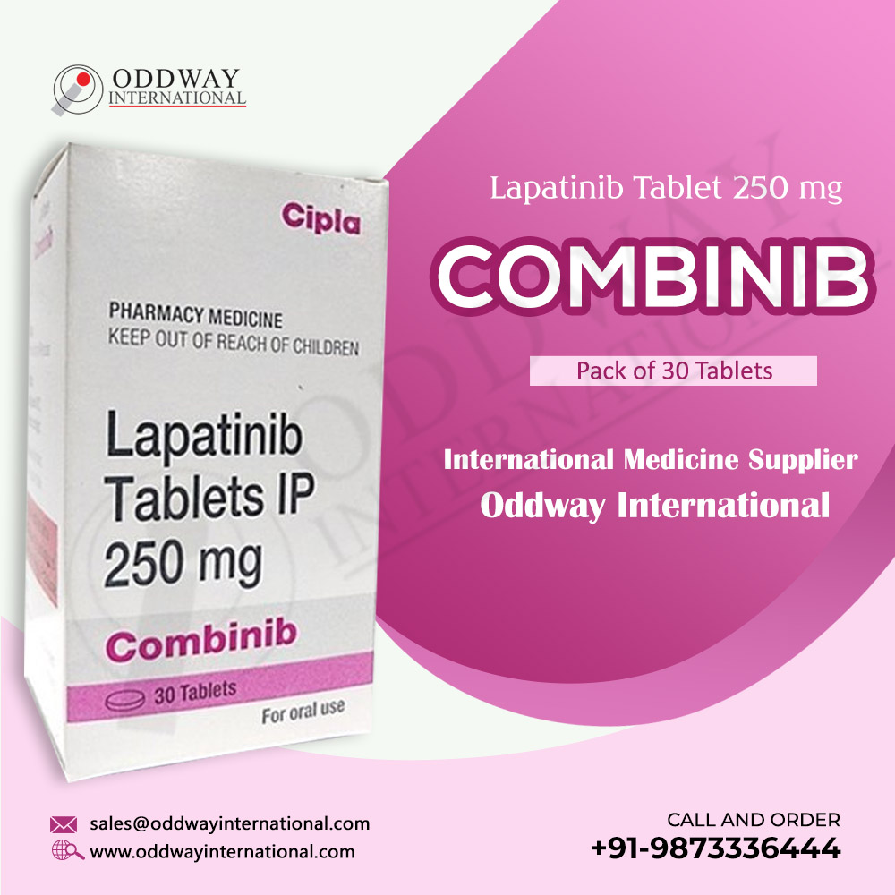 ซื้อแท็บเล็ต Combinib Lapatinib 250 มก. ออนไลน์ รูปที่ 1