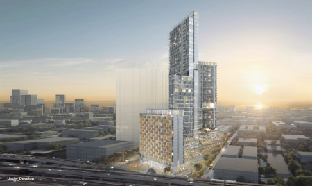 ขาย คอนโด โครงการ Mixed Use ใหม่ ไซมิส พระราม 9  37.5 ตรม. เพียง 1 นาทีถึง MRT สถานี รฟม สายสีส้ม รูปที่ 5