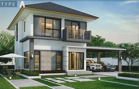 ขาย บ้านเดี่ยว แปลง B10โครงการ ศรุตา กรีนวิลล์ (บ้านเพ)  100.3 ตร.วา วิวทิวทัศน์ล้อมรอบไปด้วยภูเขา รูปที่ 4