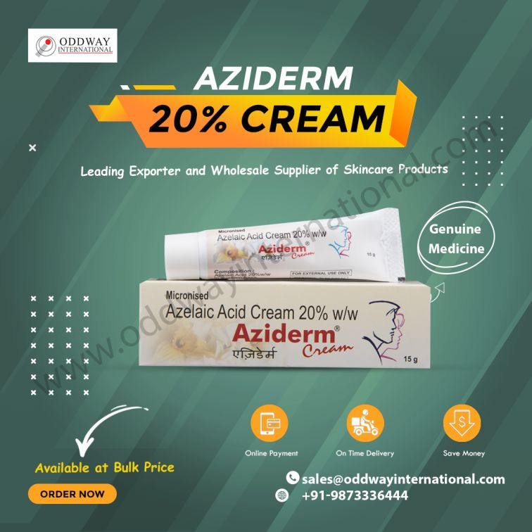 ซื้อ Aziderm Azelaic Acid 20% Cream ออนไลน์ในราคาต่ำสุด รูปที่ 1