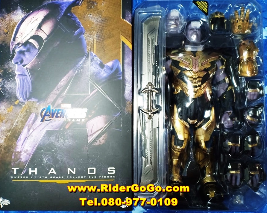 HOT TOYS Thanos MMS529 Avengers Endgame โมเดลธานอส ภาคเอนเกม สภาพดีสวยงามของครบ ของแท้ รูปที่ 4