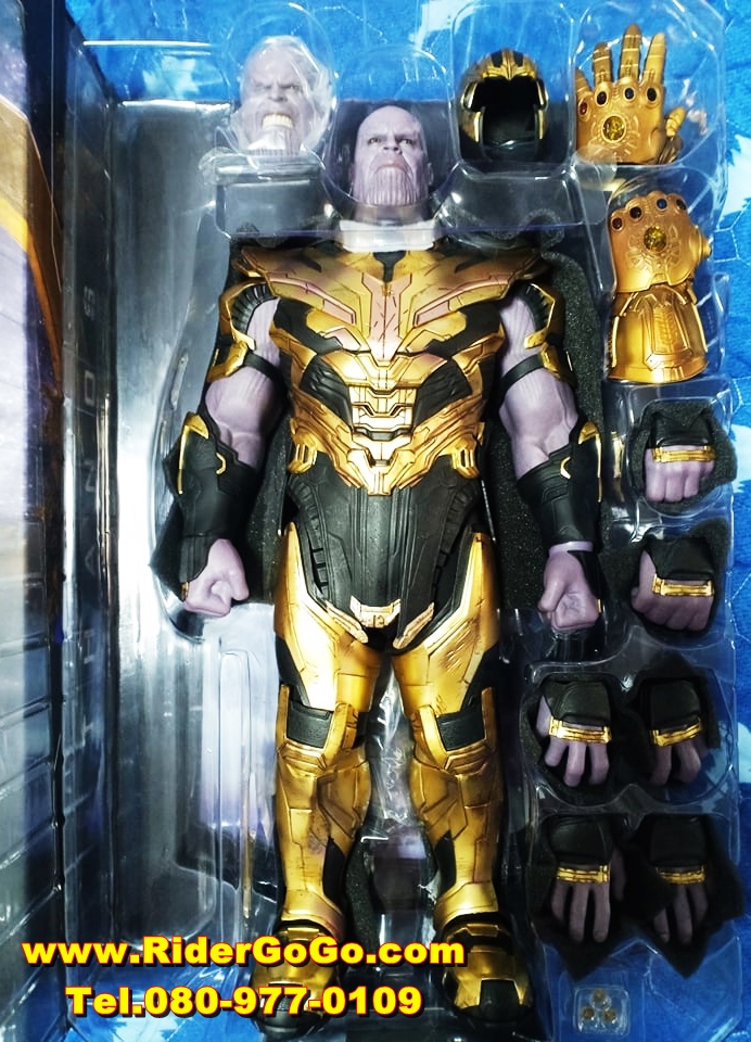 HOT TOYS Thanos MMS529 Avengers Endgame โมเดลธานอส ภาคเอนเกม สภาพดีสวยงามของครบ ของแท้ รูปที่ 1