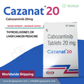 Buy Cazanat 20 mg Online | Natco Cabozantinib Tablet at Lowest Price in Thailand