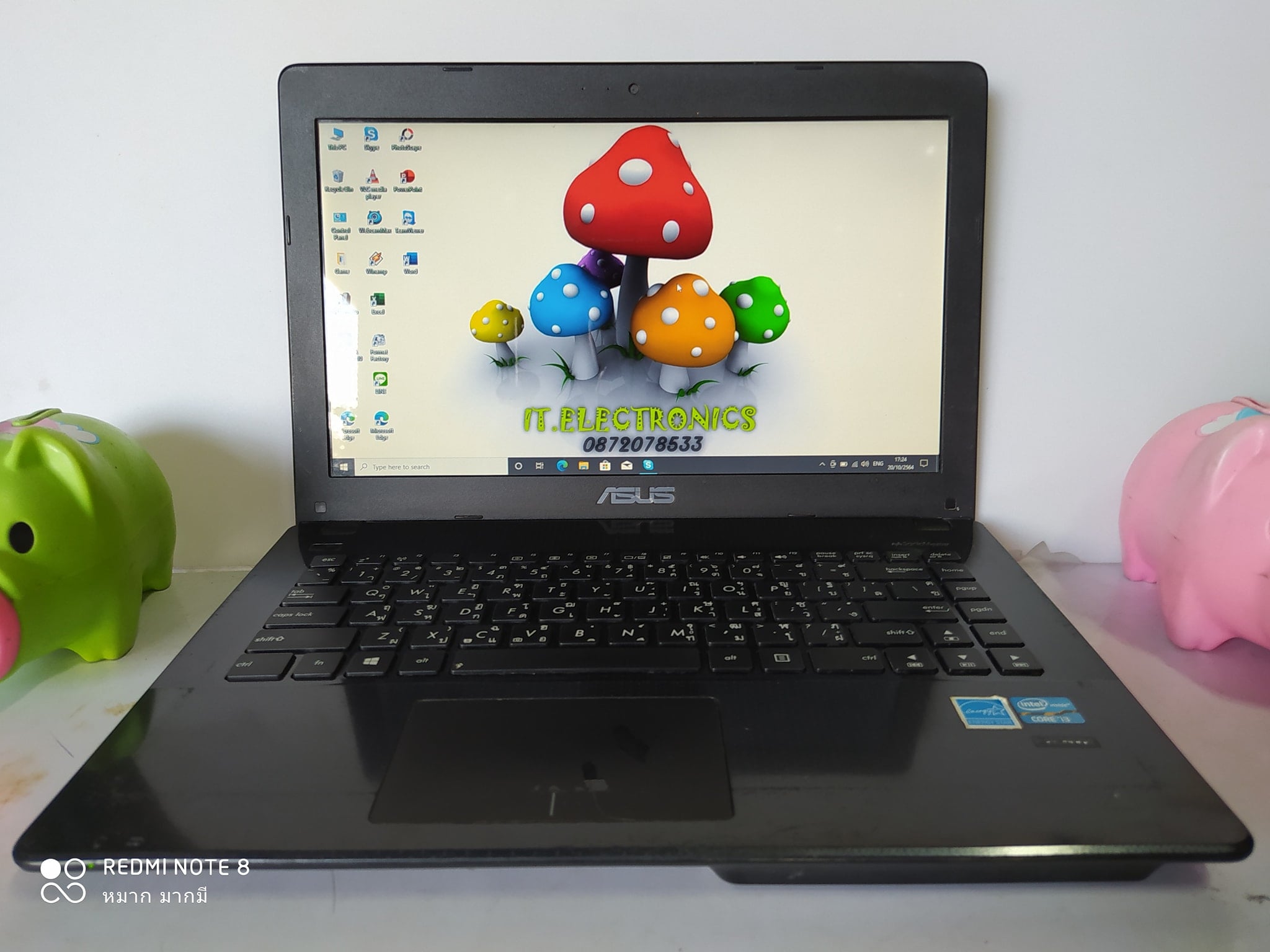 ASUS X451CA  ซีพียู Core i3-3217U 1.8 GHz รูปที่ 3