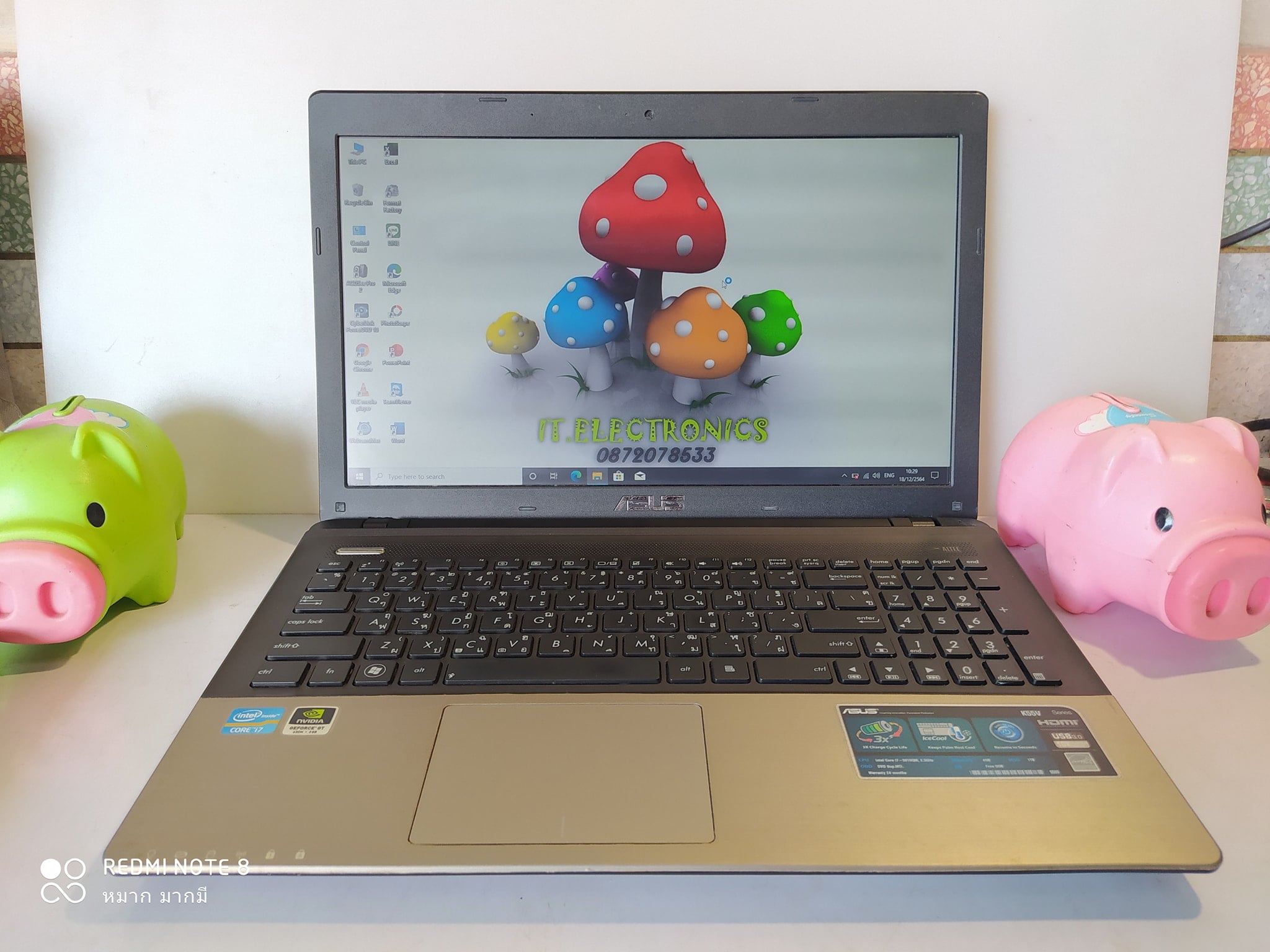 ASUS K55VM Core i7-3610QM 2.3 GHz   รูปที่ 3