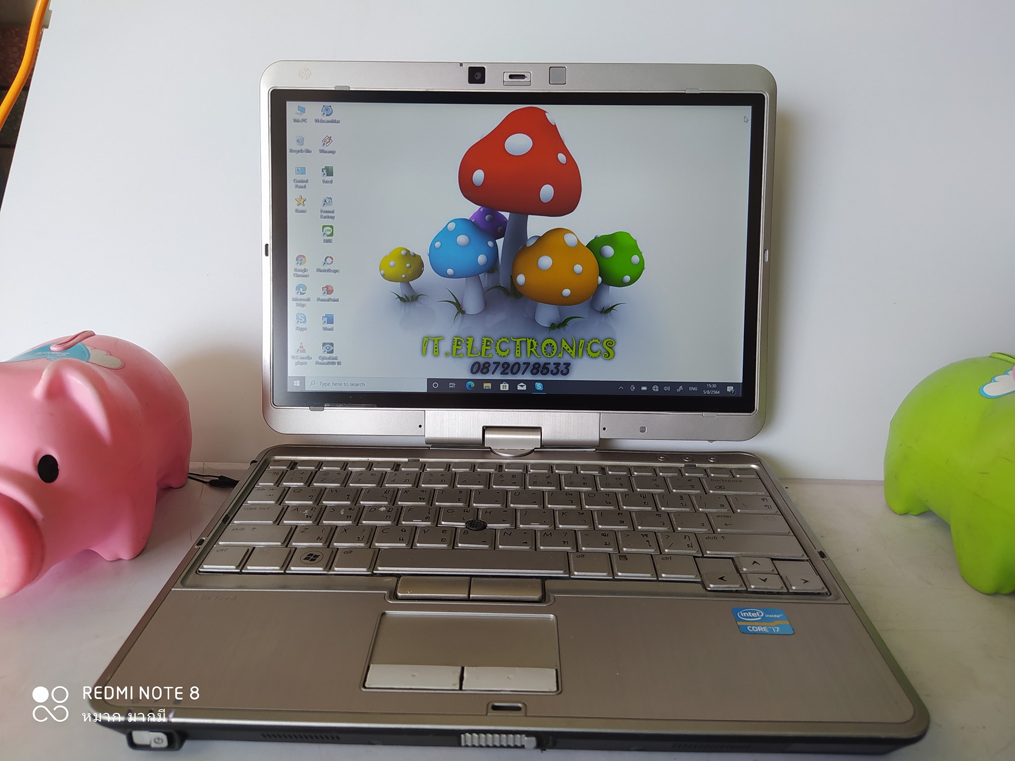 HP EliteBook 2760p Core i7 2640M 2.8 GHz  รูปที่ 3
