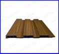 ผนังไม้เทียมตกแต่งบ้าน ไม้เทียมตกแต่งผนัง Great Wall Board  ขนาด 200x12mm ยาว 3000mm วัสดุ PVC Resin Calcium Powder สีไม้สัก