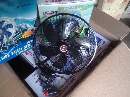 พัดลม   12โวลต์    24โวลต์   12v    24v รูปที่ 3