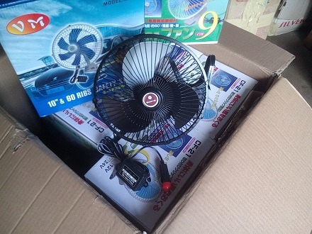 พัดลม   12โวลต์    24โวลต์   12v    24v รูปที่ 2