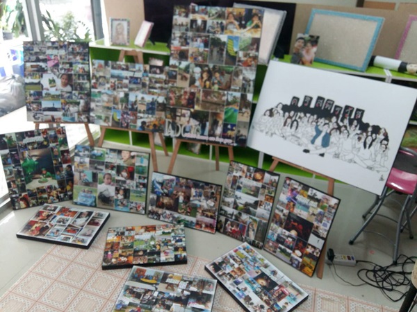 รับทำกรอบรูป กรอบลอย กรอบรูปใส่นาฬิกา ของขวัญแต่งภาพ   ของขวัญจากภาพถ่าย ของขวัญทุกเทศกาล รูปที่ 5