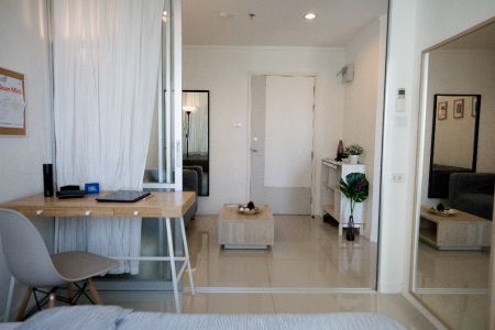 ขาย คอนโด ห้องมุม  เฟอร์นิเจอร์ครบ ลุมพินี พาร์ค รัตนาธิเบศร์งามวงศ์วาน 27 ตรม. ติดรถไฟฟ้าสายสีม่วง สถานีบางกระสอ รูปที่ 2