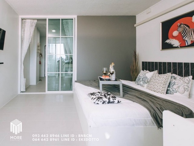 MORE-031CS SR condo คอนโดสวย ใกล้ รพ กรุงเทพ ตกแต่งใหม่พร้อมอยู่ มีสระว่ายน้ำ รูปที่ 1