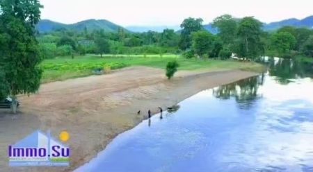 ขาย ที่ดิน ที่ดินไม่ต้องถม สร้างบ้านได้เลยแปลงแม่น้ำเพชร 100 ตร.วา เหมาะเป็นสถานที่พักผ่อน หรือบ้านพักตากอากาศ รูปที่ 3