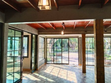ขาย ที่ดิน บ้านและร้านอาหาร 3 ไร่ 2 งาน 60 ตร.วา ออกแบบ วางระบบด้วยเจ้าของเอง รูปที่ 2