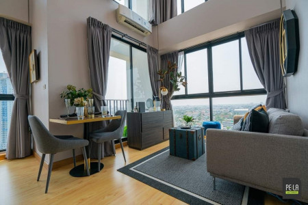 ขาย คอนโด มีสวน Sky Garden ห้องดูเพล็กซ์ 2 ห้องนอน ชั้น 20 - โครงการ PELA วุฒากาศ 96 ตรม. ใกล้ BTS วุฒากาศ เพียง 100 เมตร รูปที่ 4