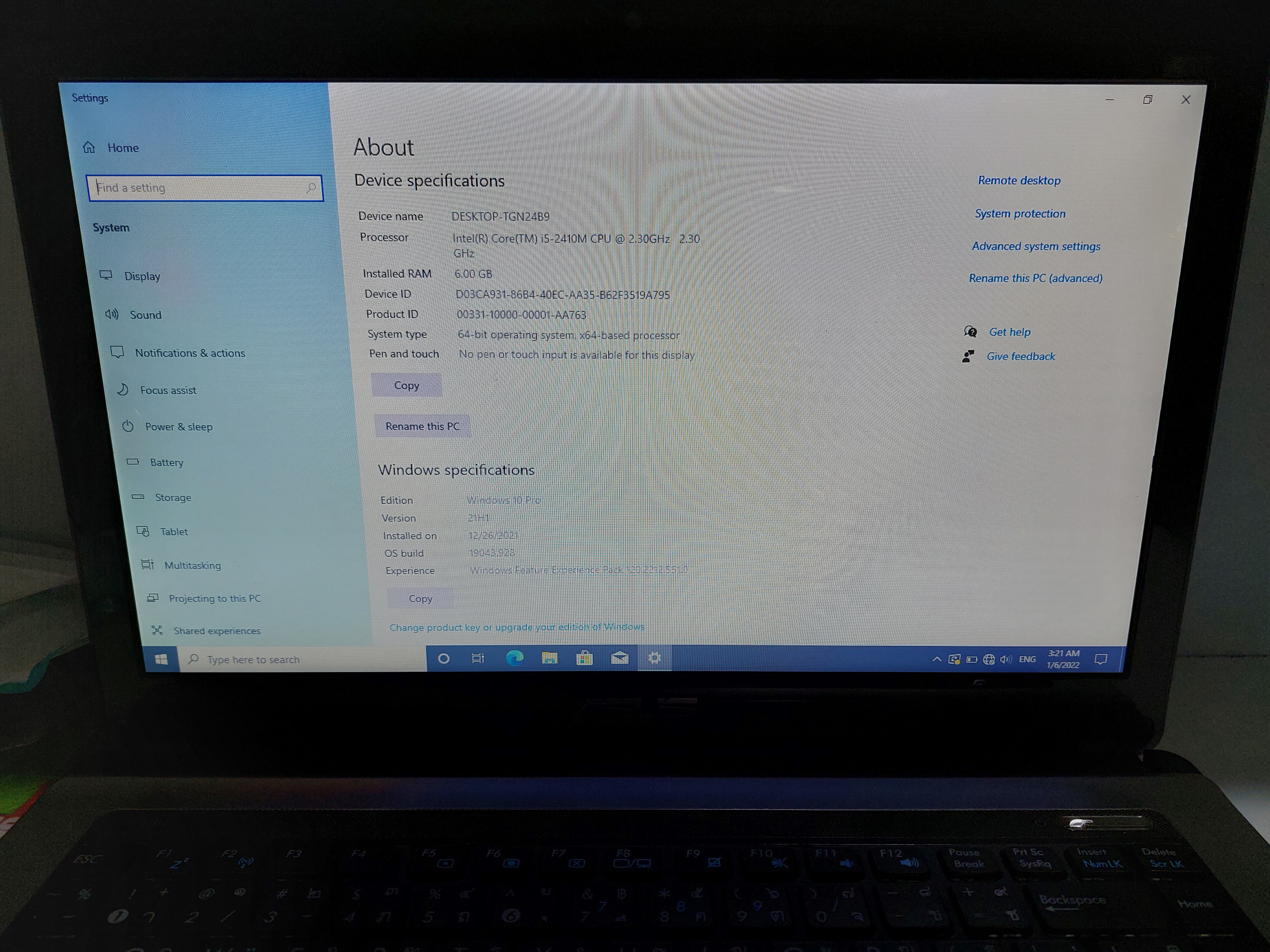 โน๊ตบุ๊ค asus a43s รูปที่ 5