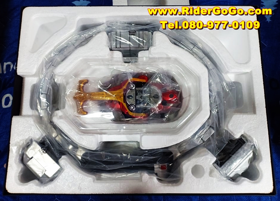 เข็มขัดมาสค์ไรเดอร์คาบูโตะ รุ่นพิเศษ Masked Rider Kabuto Complete Selection Modification Kabuto Zecter (CSM Kabuto Zecter) สภาพสวยใหม่ของแท้Bandai จากประเทศญี่ปุ่น รูปที่ 6