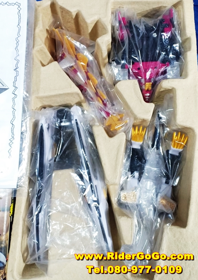 หุ่นยนต์จากขบวนการอาบะเรนเจอร์ คิลเลอร์โอ Abaranger (DX KillerOh) สภาพดีสวยงามของแท้Bandai ประเทศญี่ปุ่น รูปที่ 4