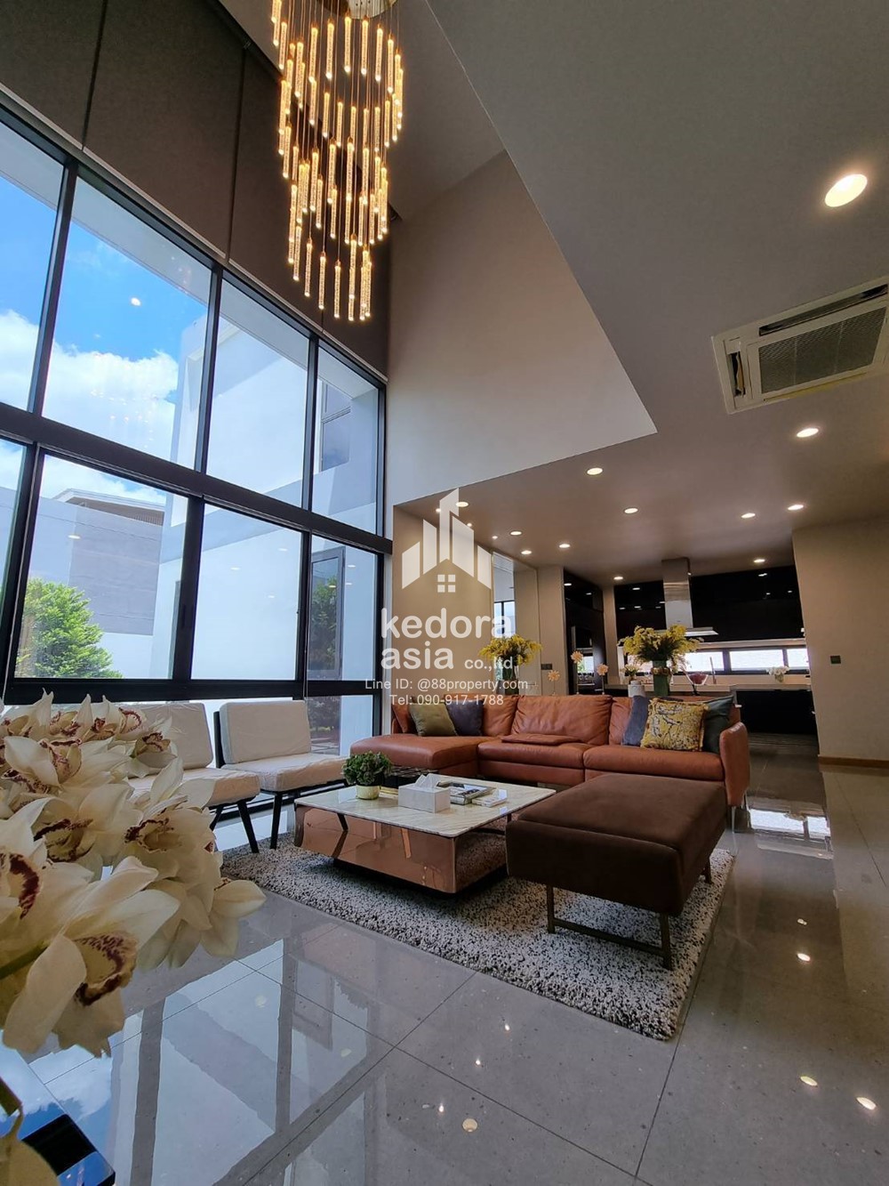 KDR-TH-189-Parc Priva Rental price: 350,000 THB Bedroom and bathroom: 4 Bed / 4 Bath รูปที่ 1