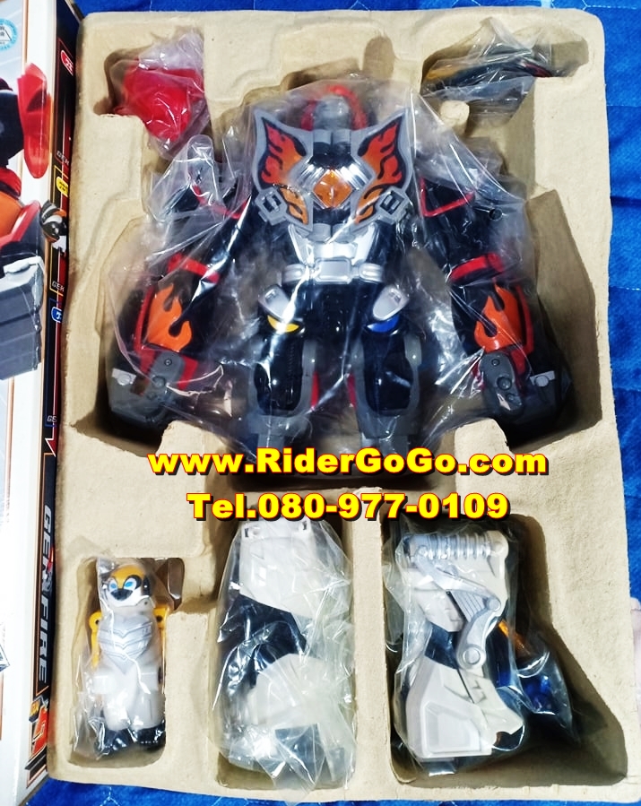 หุ่นยนต์ขบวนการเกคิเรนเจอร์ เกคิไฟเออร์ Gekiranger (DX Geki Fire) สภาพสวยของแท้Bandai จากประเทศญี่ปุ่น รูปที่ 2