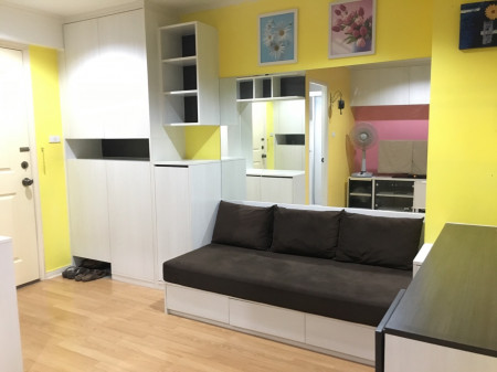 ให้เช่า คอนโด Lumpini Condo Town รามอินทรา-หลักสี่ 30.63 ตรม. ติดรถไฟฟ้าสายสีชมพู และห้างเซ็นทรัลรามอินทรา เฟอร์บิวอินครบ พร้อมอยู่ รูปที่ 2