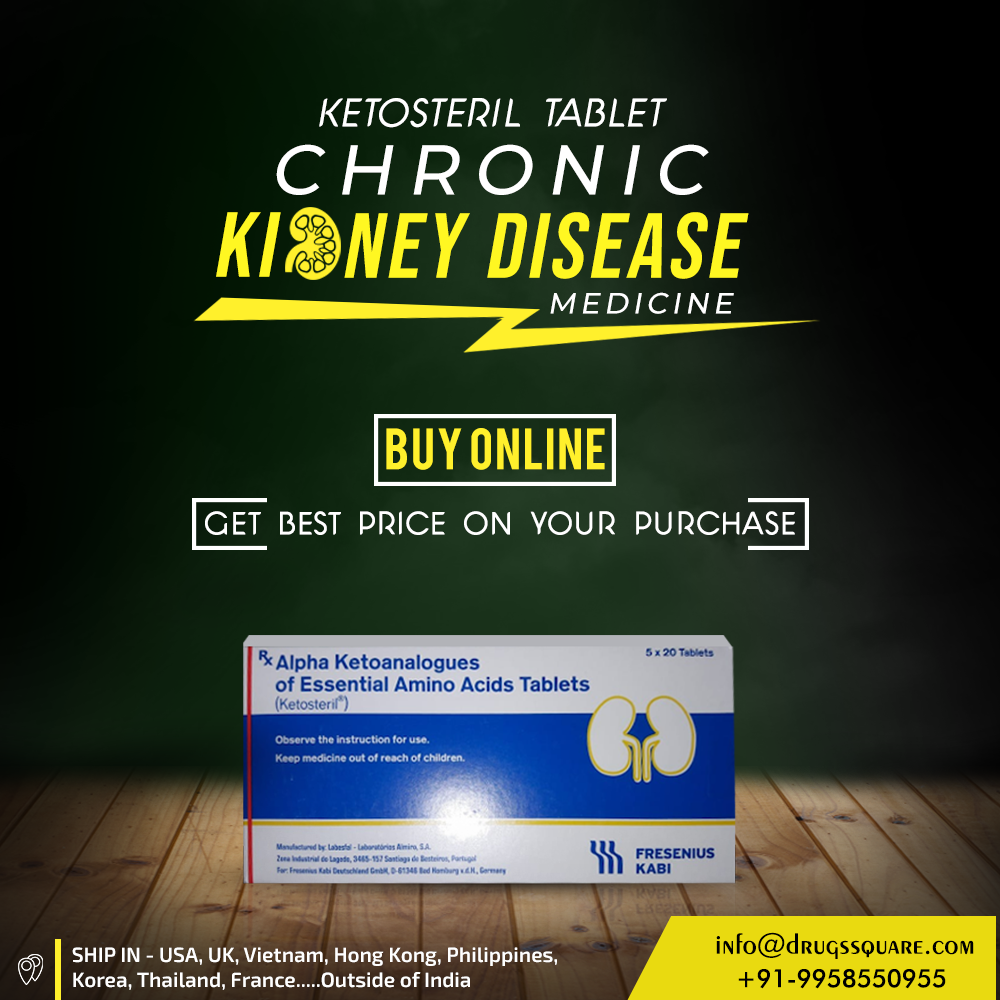 Ketosteril Tablet Buy Online at Lowest Price in Thailand รูปที่ 1