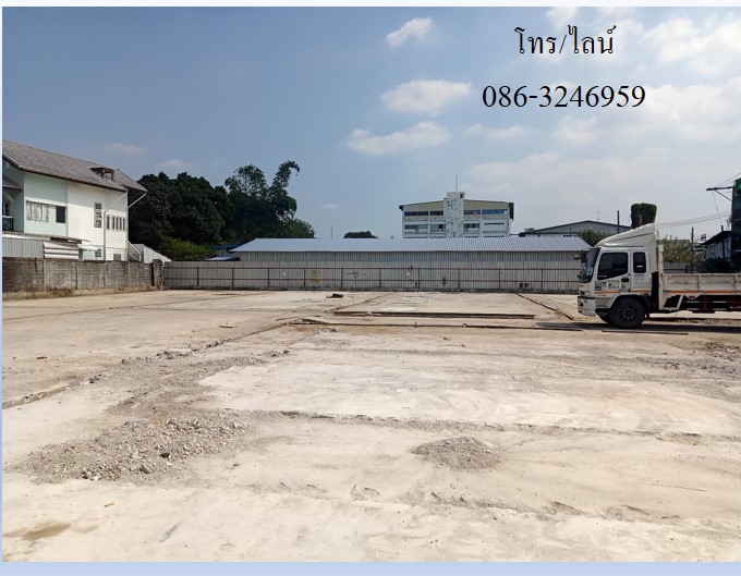 ให้เช่าที่ดิน 1 ไร่ 45 วา ถนนสุขสวัสดิ์ 30 ที่ดินถมแล้วเสมอถนน ใกล้รง.ศรีไทย, มอเตอร์เวย์ เหมาะเป็นโกดัง ที่พักคนงาน รูปที่ 4