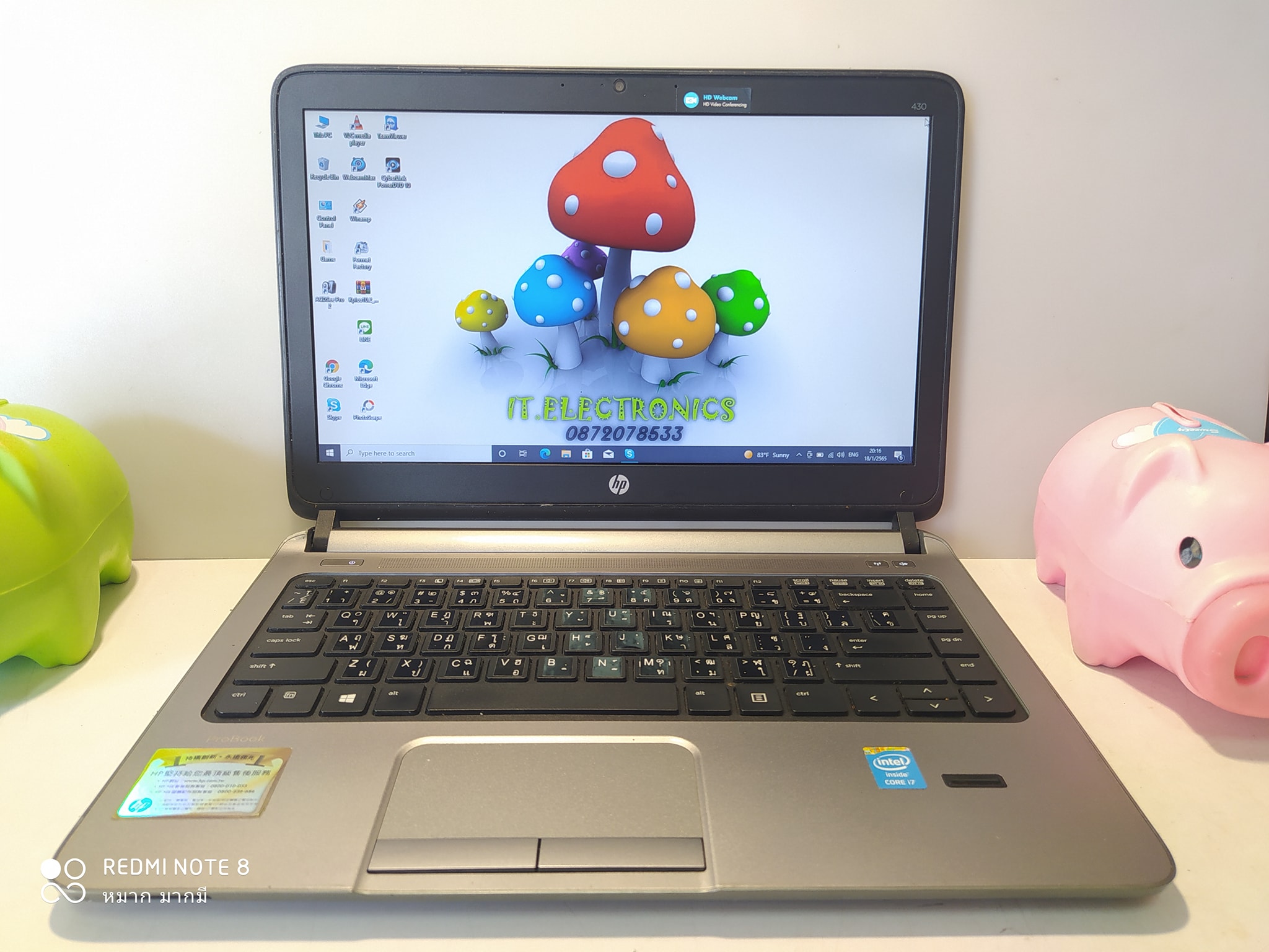 🔴 #ขายโน้ตบุ๊ค HP Probook 430 G1 ราคา 7999 บาท รูปที่ 3