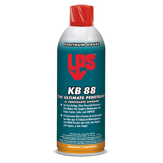 LPS KB 88 The Ultimate Penetrant สเปรย์กัดสนิม คลายน๊อต คลายเกลียว สเปรย์กัดสนิมสเปรย์แทรกซึมกัดสนิม รูปที่ 2