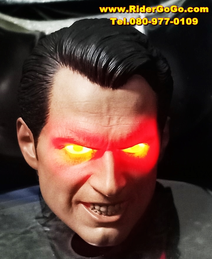 HOT TOYS Superman BVS Special Edition + LED Head Sculpt โมเดลซุปเปอร์แมน ภาคปะทะกับแบทแมน มีหัวไฟ LED เพิ่มให้ด้วย สภาพสวยใหม่ของแท้ รูปที่ 5