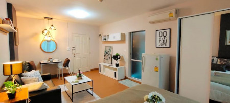 ขาย คอนโด D Condo  รามอินทรา (ดี คอนโด รามอินทรา) 30.06 ตรม. ใกล้รถไฟฟ้าสถานีวัชรพล ติดถนนรามอินทรา ห้องแต่งสวยมาก รูปที่ 9