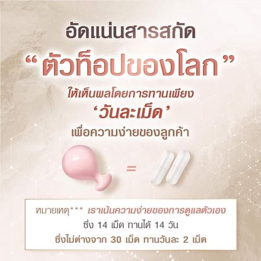 คอลลาเจนSakanaรักษาสิวฝ้ากระนำเข้าจากญี่ปุ่น รูปที่ 3