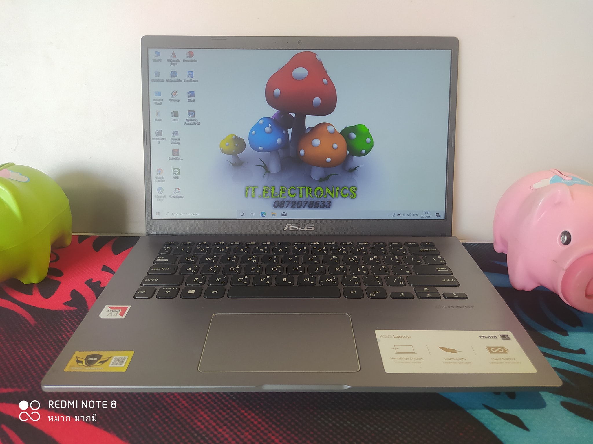 Asus M409BA AMD A4-9125 2.3 GHz รูปที่ 3