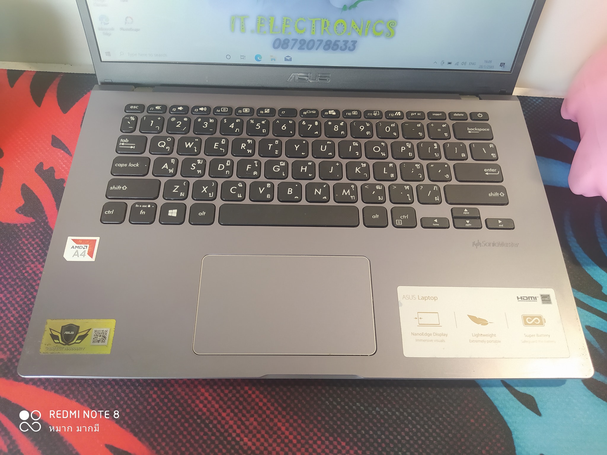 Asus M409BA AMD A4-9125 2.3 GHz รูปที่ 4