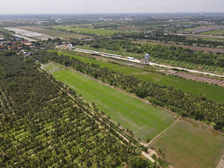 ขาย ที่ดิน ทำเลทองคลอง 10 5 ไร่ 2 งาน 57 ตร.วา โฉนด นส.4 จ พร้อมฟรีค่าโอน รูปที่ 5