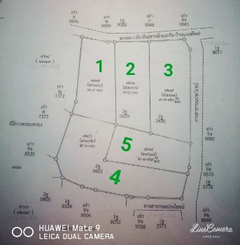 ขาย ที่ดิน แบ่งขาย5แปลง ติดถนน3ด้าน 17 ไร่ 169 ตร.วา อ.ภูเพียง จ.น่านนส รูปที่ 3
