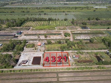 ขาย ที่ดิน แบ่งขายที่ดิน น้ำไฟพร้อมคลอง 11 100 ตร.วา ที่ดินหน้ากว้างติดถนนสาธารณะ 12.5 เมตร ลึก 30 เมตร รูปที่ 3