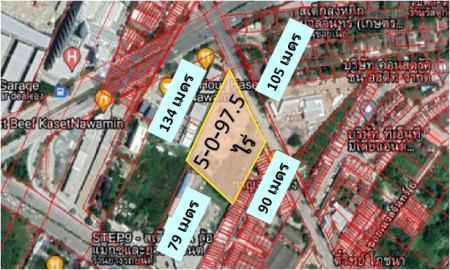 ขาย ที่ดิน - ที่ดินทำเลดี ติดถนนนวลจันทร์ ที่ดิน 5 ไร่ 95.7 ตร.วา เป็นที่ดินที่หน้าจับจอง ถ้าพลาดไปแล้วจะเสียดายโอกาสดีๆ ในอนาคตได้ รูปที่ 2