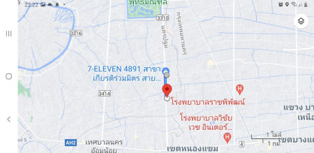 ให้เช่า อาคารพาณิชย์ ติดถนนพุทธมณฑลสาย4 มี 7-11 ไอกรีนทาวน์ 196.8 ตรม. 16.4 ตร.วา สไตล์โมเติร์น. รูปที่ 2