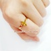รูปย่อ สินค้าหลุดจำนำ แหวนพลอยเม็ดเดี่ยว แหวนทับทิม แหวนบุษราคัม ตัวเรือนทองแท้ มีบริการเก็บเงินปลายทาง รูปที่2