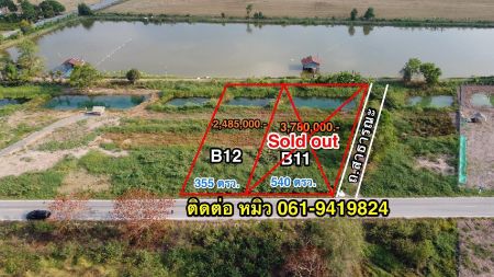 ขาย ที่ดิน ติดถนนเมน บรรยากาศดีคลอง 15 องครักษ์ 1 ตร.วา ซื้อเก็งกำไรก็คุ้มมาก ราคานี้ไม่มีอีกแล้ว รูปที่ 2