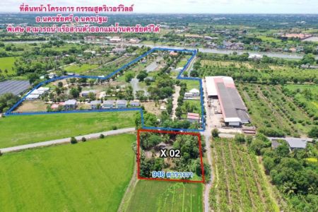 ขาย ที่ดิน แปลงสวย ติดถนนลาดยางโครงการ กรรณสูติ ริเวอร์ วิลล์ 946 ตร.วา มีสวนสาธารณะสวยๆใช้ร่วมกัน พื้นที่ เกือบ 10 ไร่ รูปที่ 2