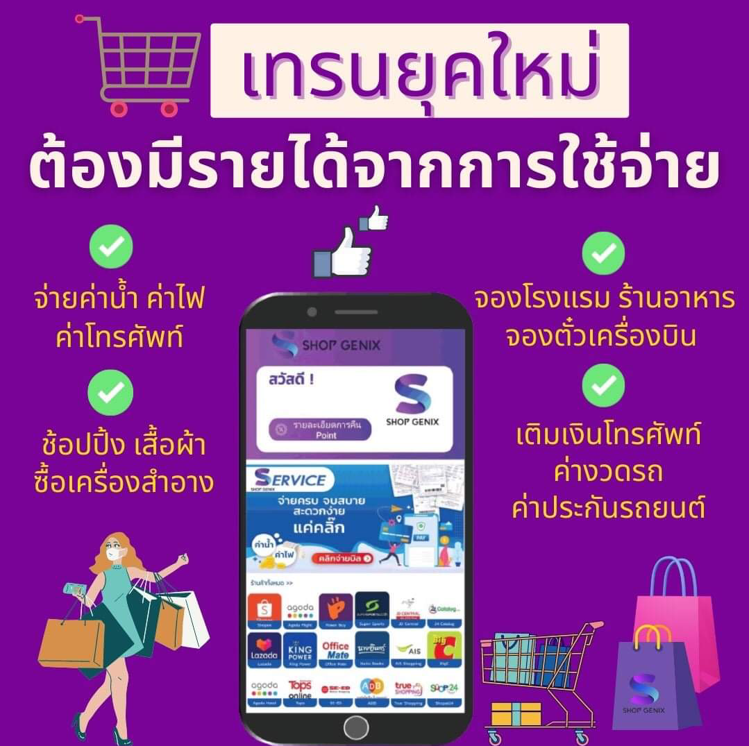 #Shopgenix แอปดีๆมีแต่ได้ไม่ว่าคุณจะ รูปที่ 3