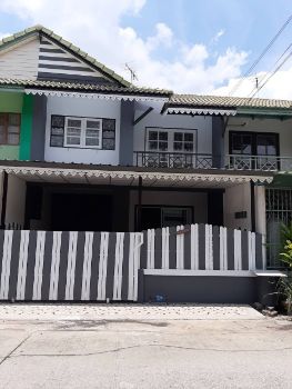 ขาย ทาวน์โฮม บ้าน Renovate พร้อมโอนครับหมู่บ้านพฤกษาB 85 ตรม. 18 ตร.วา Agent post รูปที่ 1