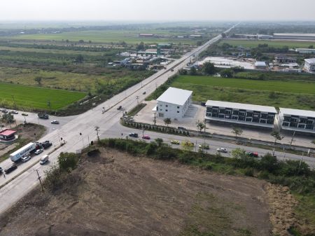 ขาย ที่ดิน โฉนดครุฑแดง ฟรีค่าโอนภาษีคลอง 7 หนองเสือ 1 ไร่ ทำเลดีค้าขาย น้ำไฟครบจบที่เดียว ติดถนนเมน รูปที่ 6