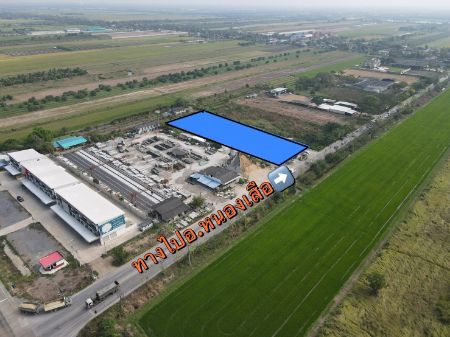 ขาย ที่ดิน โฉนดครุฑแดง ฟรีค่าโอนภาษีคลอง 7 หนองเสือ 1 ไร่ ทำเลดีค้าขาย น้ำไฟครบจบที่เดียว ติดถนนเมน รูปที่ 3