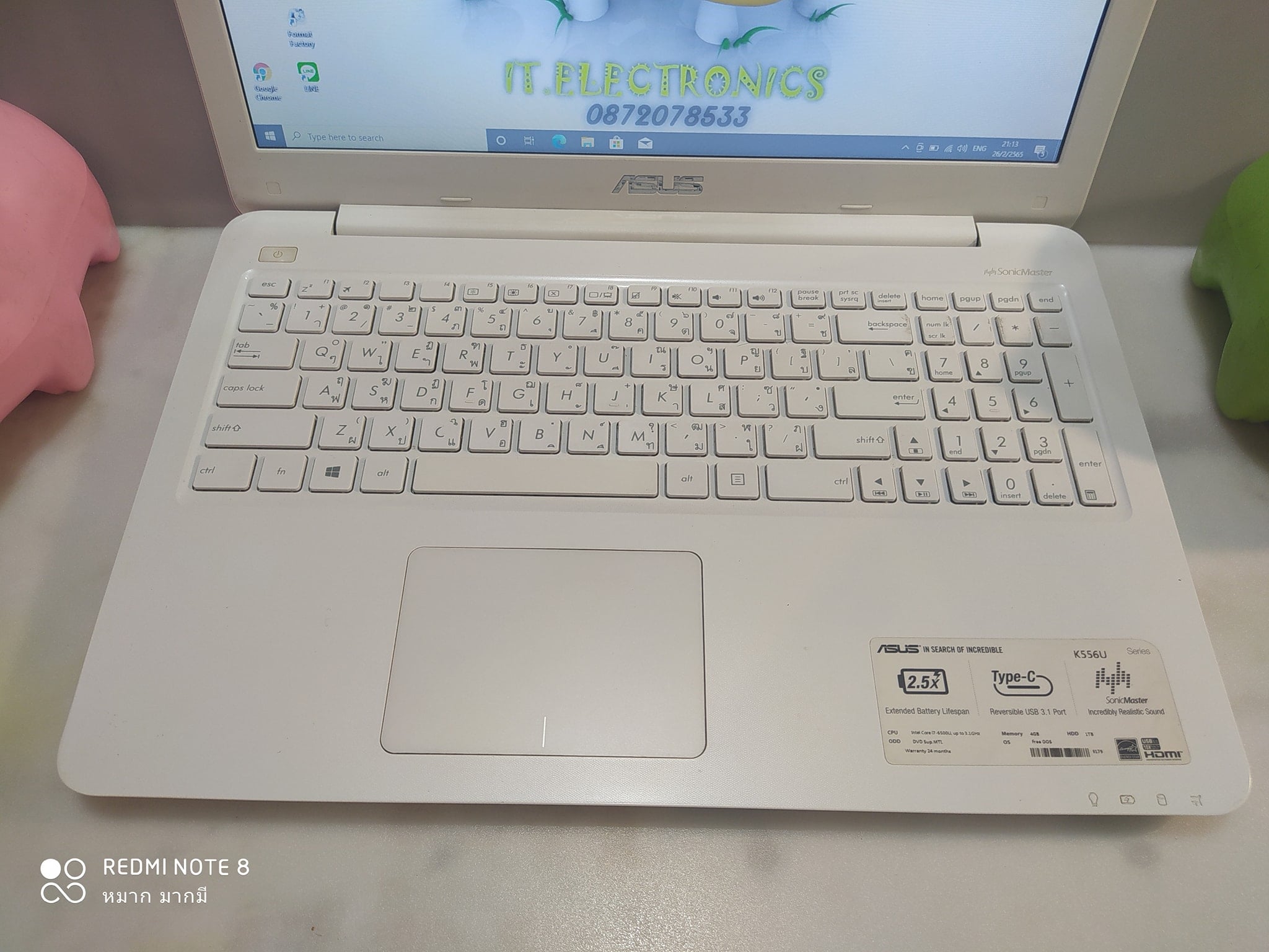 Asus K556UB Core i7-6500U รูปที่ 4
